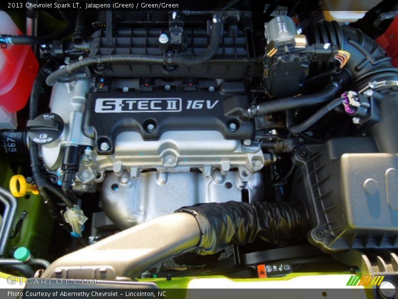  2013 Spark LT Engine - 1.2 Liter DOHC 16-Valve VVT S-TEC II 4 Cylinder