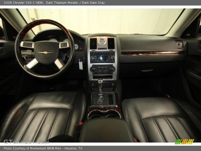 Dark Titanium Metallic / Dark Slate Gray 2008 Chrysler 300 C HEMI