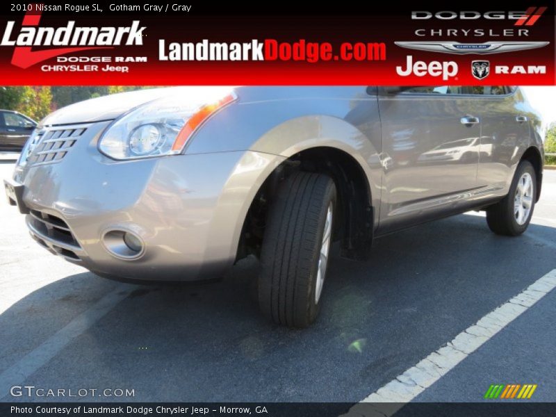 Gotham Gray / Gray 2010 Nissan Rogue SL