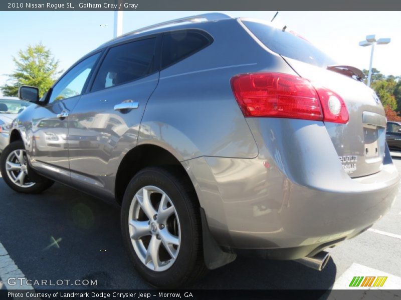 Gotham Gray / Gray 2010 Nissan Rogue SL