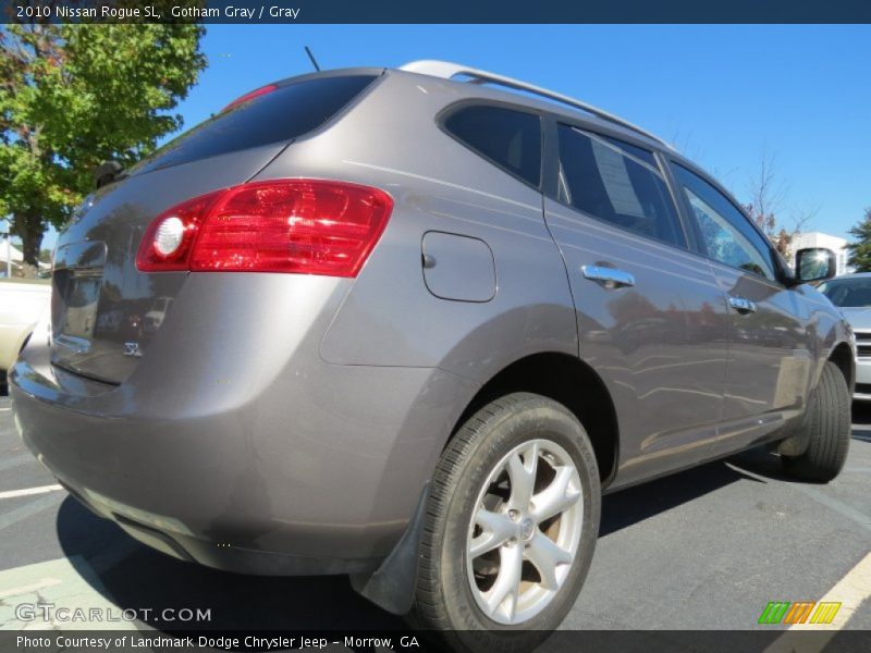 Gotham Gray / Gray 2010 Nissan Rogue SL