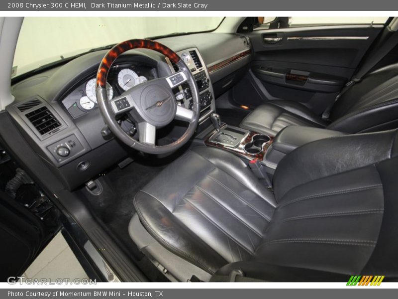 Dark Titanium Metallic / Dark Slate Gray 2008 Chrysler 300 C HEMI