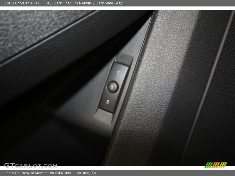 Dark Titanium Metallic / Dark Slate Gray 2008 Chrysler 300 C HEMI