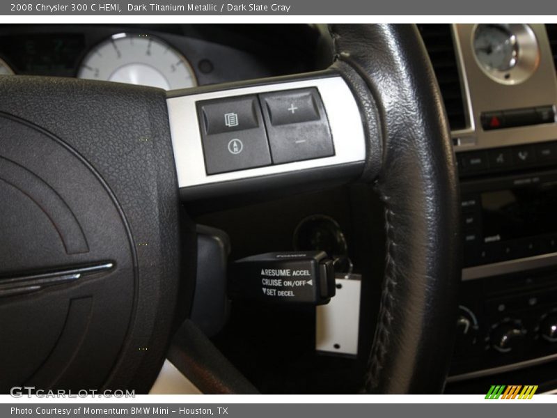Dark Titanium Metallic / Dark Slate Gray 2008 Chrysler 300 C HEMI
