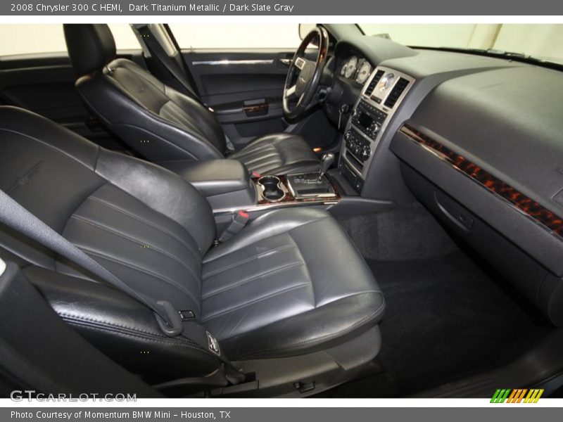Dark Titanium Metallic / Dark Slate Gray 2008 Chrysler 300 C HEMI