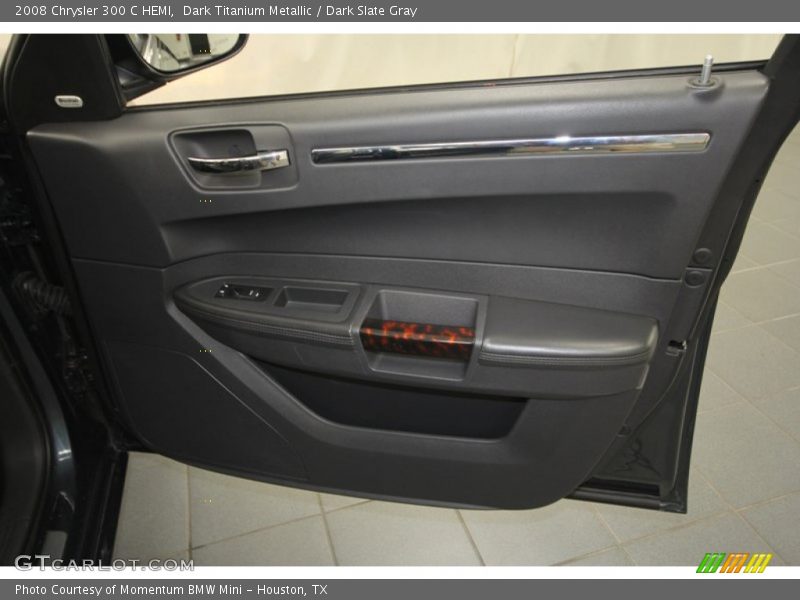 Dark Titanium Metallic / Dark Slate Gray 2008 Chrysler 300 C HEMI