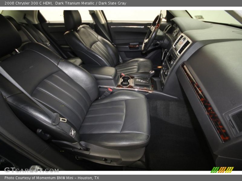Dark Titanium Metallic / Dark Slate Gray 2008 Chrysler 300 C HEMI