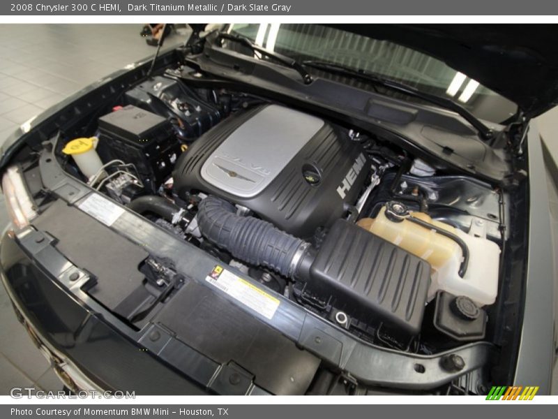 Dark Titanium Metallic / Dark Slate Gray 2008 Chrysler 300 C HEMI