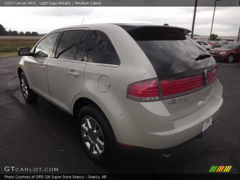 Light Sage Metallic / Medium Camel 2007 Lincoln MKX