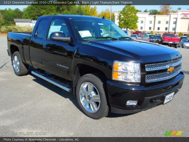 Front 3/4 View of 2013 Silverado 1500 LTZ Extended Cab 4x4