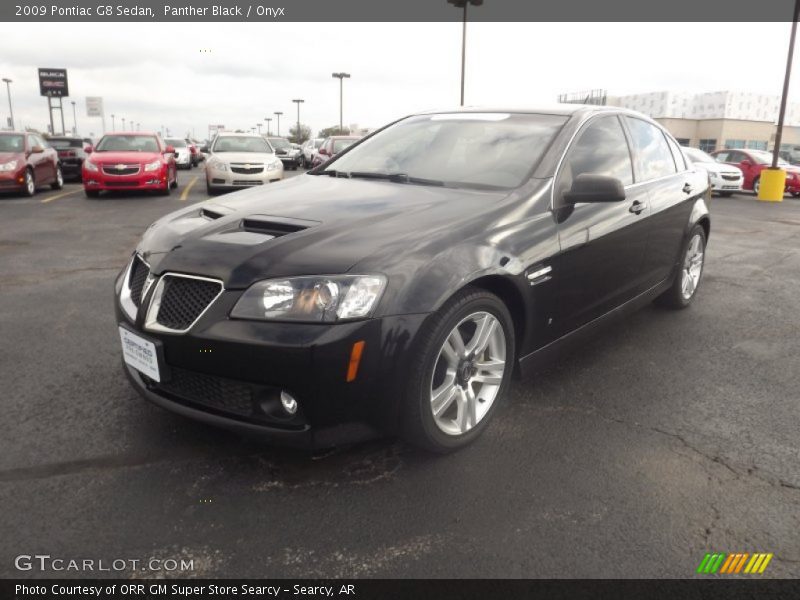 Panther Black / Onyx 2009 Pontiac G8 Sedan