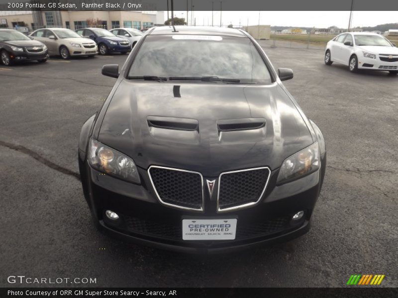 Panther Black / Onyx 2009 Pontiac G8 Sedan