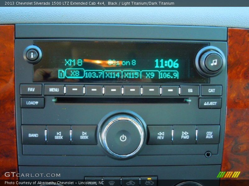 Audio System of 2013 Silverado 1500 LTZ Extended Cab 4x4