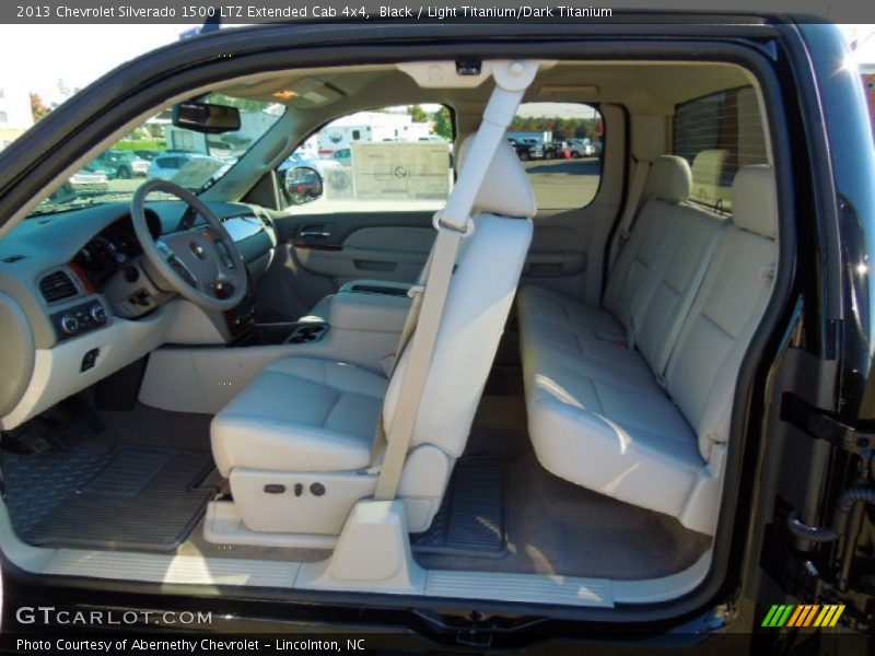  2013 Silverado 1500 LTZ Extended Cab 4x4 Light Titanium/Dark Titanium Interior