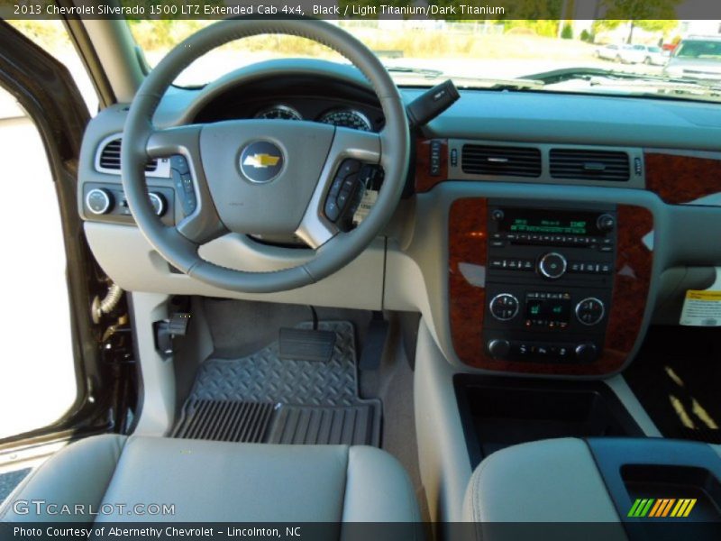 Dashboard of 2013 Silverado 1500 LTZ Extended Cab 4x4