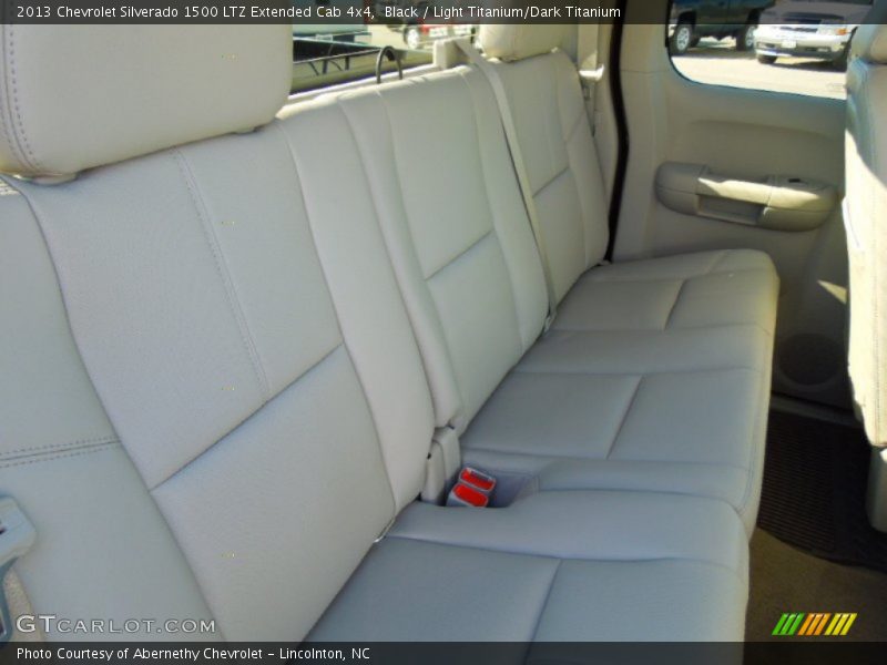Black / Light Titanium/Dark Titanium 2013 Chevrolet Silverado 1500 LTZ Extended Cab 4x4