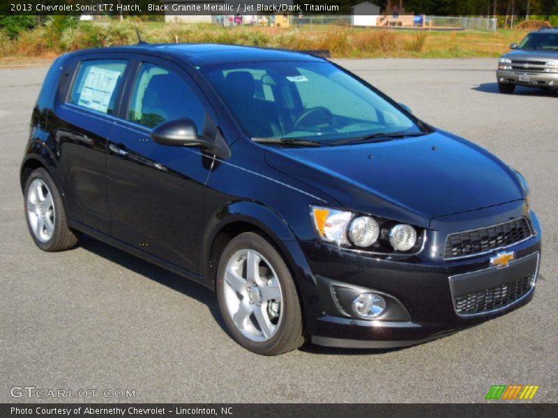Front 3/4 View of 2013 Sonic LTZ Hatch