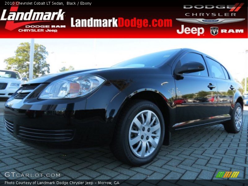 Black / Ebony 2010 Chevrolet Cobalt LT Sedan