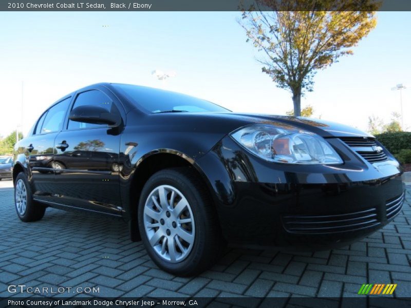 Black / Ebony 2010 Chevrolet Cobalt LT Sedan