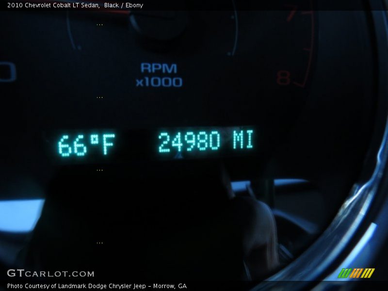 Black / Ebony 2010 Chevrolet Cobalt LT Sedan