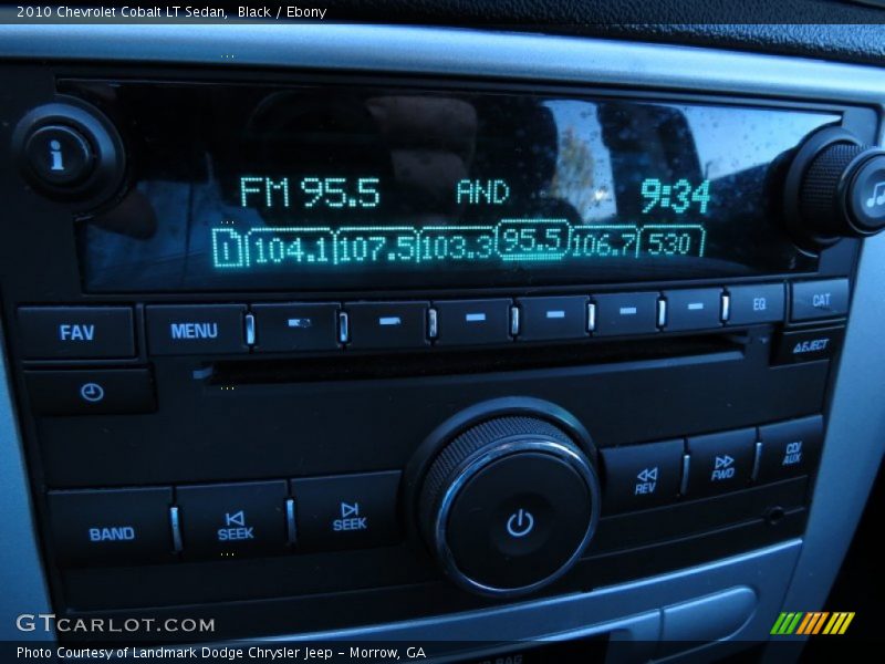 Black / Ebony 2010 Chevrolet Cobalt LT Sedan