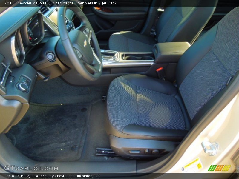 Champagne Silver Metallic / Jet Black 2013 Chevrolet Malibu LT
