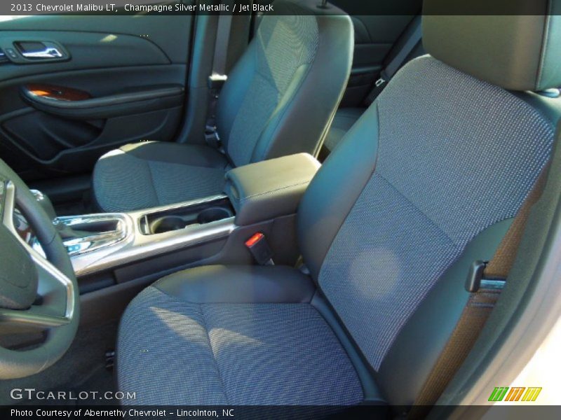 Champagne Silver Metallic / Jet Black 2013 Chevrolet Malibu LT