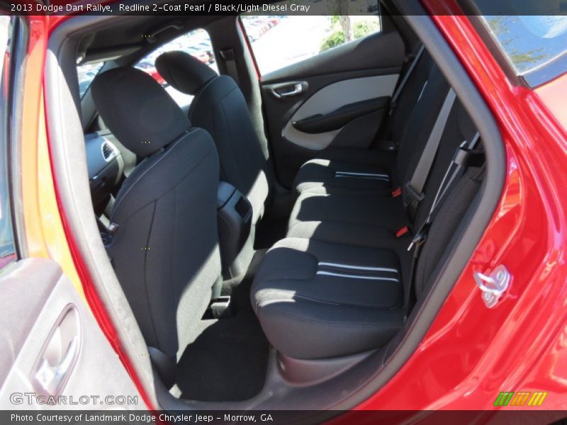Redline 2-Coat Pearl / Black/Light Diesel Gray 2013 Dodge Dart Rallye