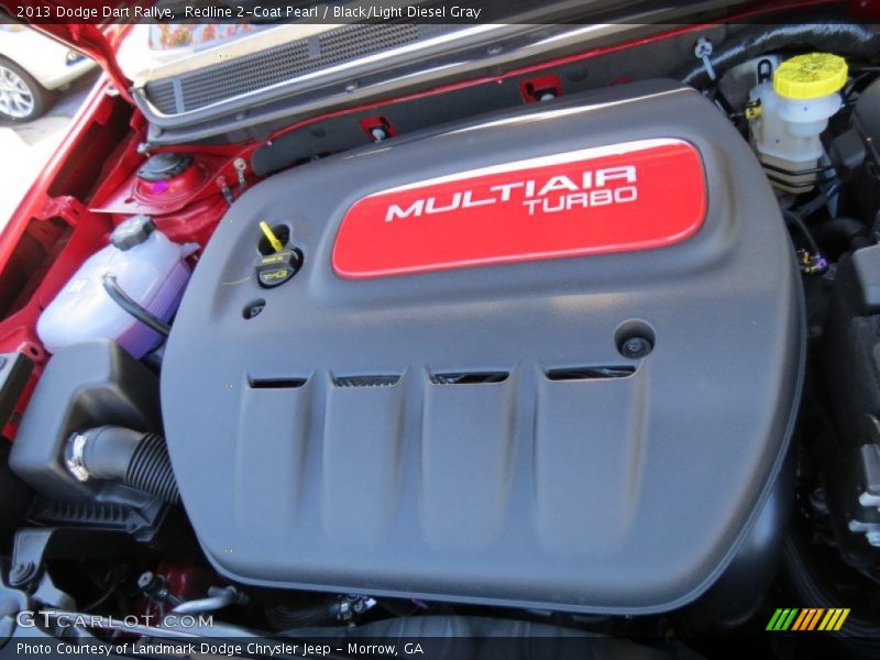 Redline 2-Coat Pearl / Black/Light Diesel Gray 2013 Dodge Dart Rallye