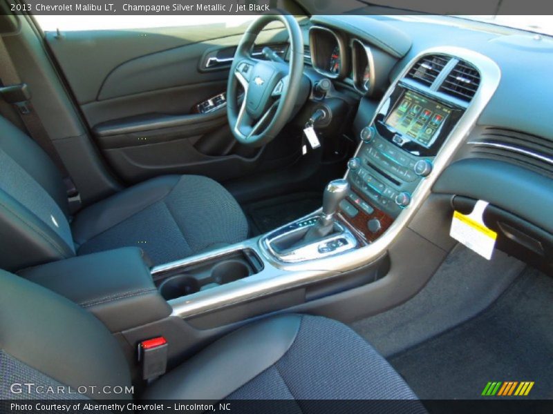 Champagne Silver Metallic / Jet Black 2013 Chevrolet Malibu LT