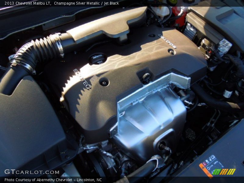 Champagne Silver Metallic / Jet Black 2013 Chevrolet Malibu LT