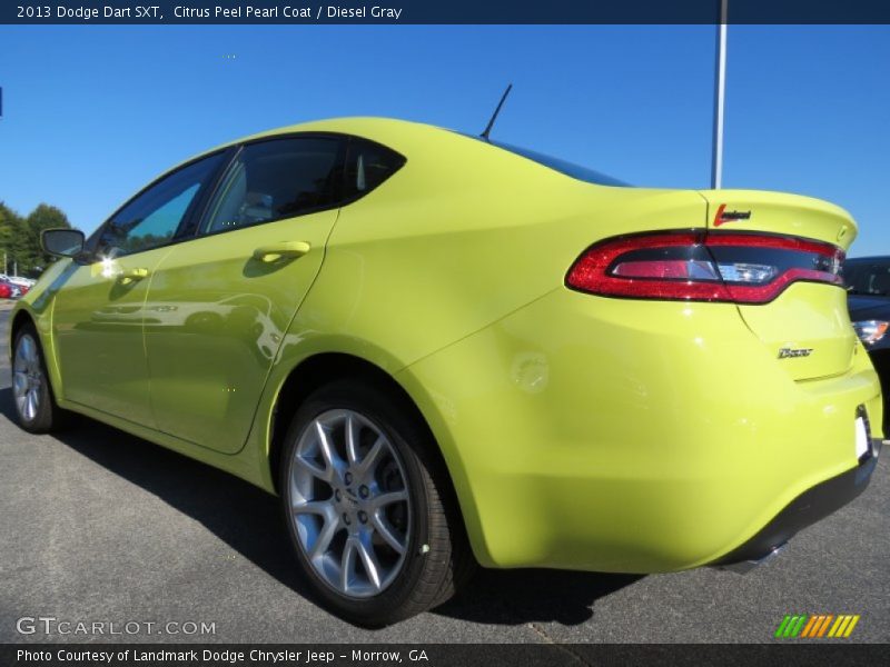  2013 Dart SXT Citrus Peel Pearl Coat