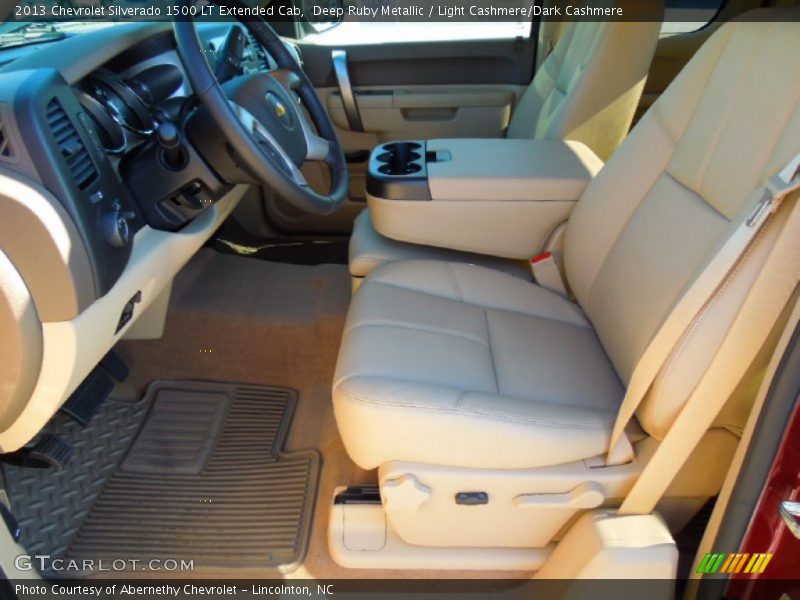 Deep Ruby Metallic / Light Cashmere/Dark Cashmere 2013 Chevrolet Silverado 1500 LT Extended Cab