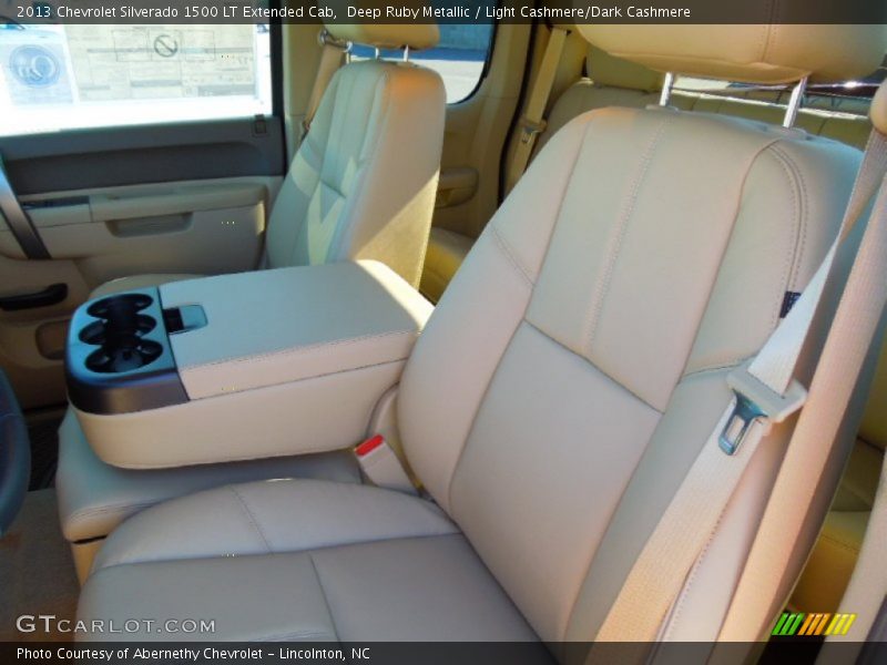 Deep Ruby Metallic / Light Cashmere/Dark Cashmere 2013 Chevrolet Silverado 1500 LT Extended Cab