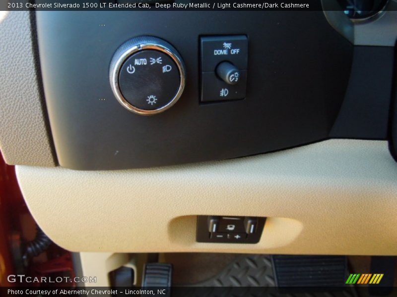 Deep Ruby Metallic / Light Cashmere/Dark Cashmere 2013 Chevrolet Silverado 1500 LT Extended Cab