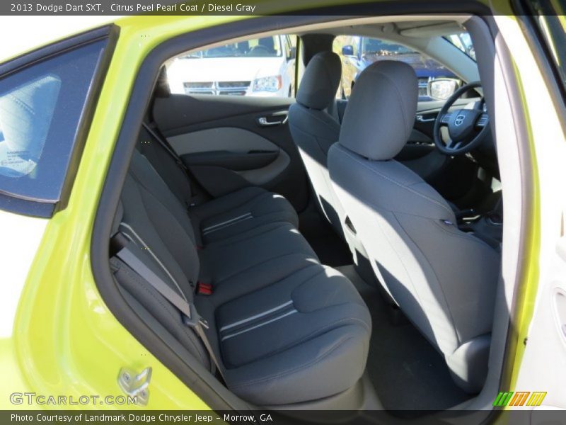 Rear Seat of 2013 Dart SXT