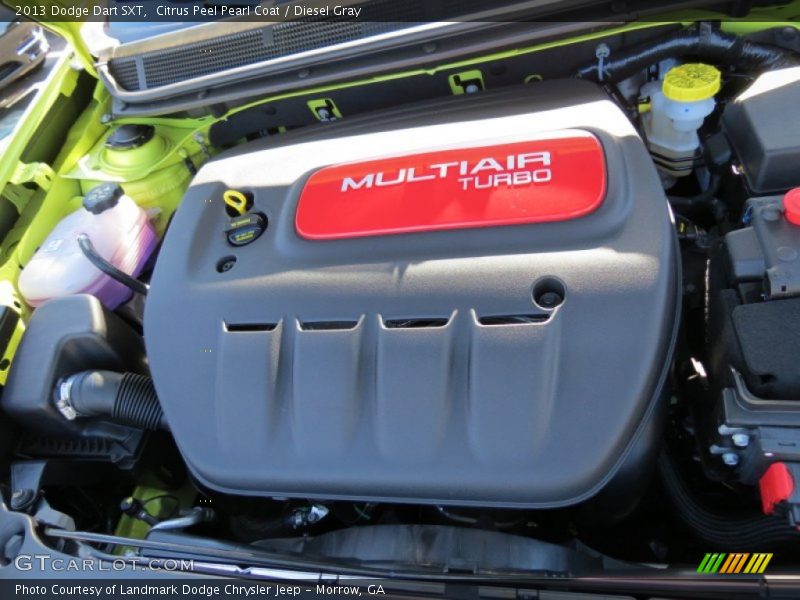  2013 Dart SXT Engine - 1.4 Liter Turbocharged SOHC 16-Valve MultiAir 4 Cylinder