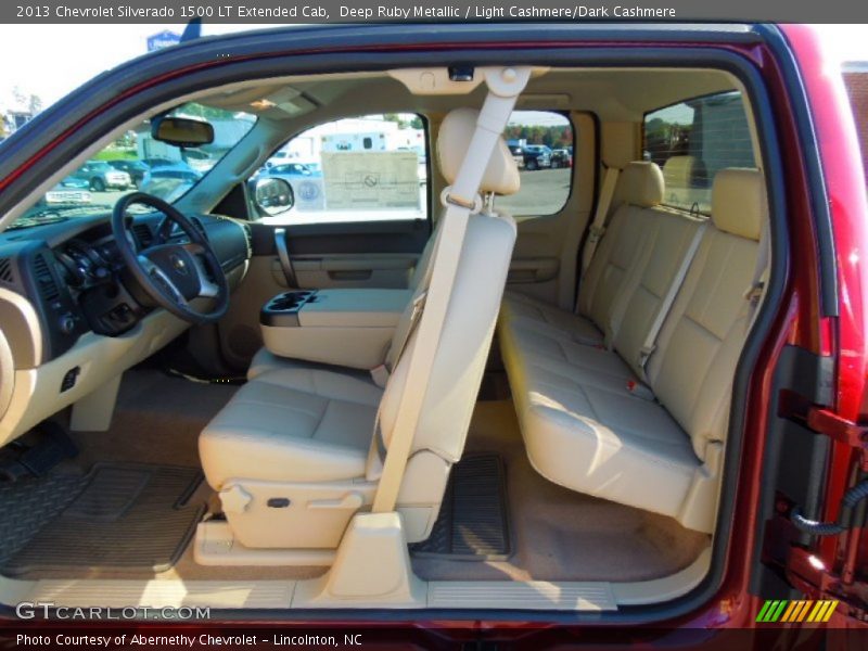 Deep Ruby Metallic / Light Cashmere/Dark Cashmere 2013 Chevrolet Silverado 1500 LT Extended Cab