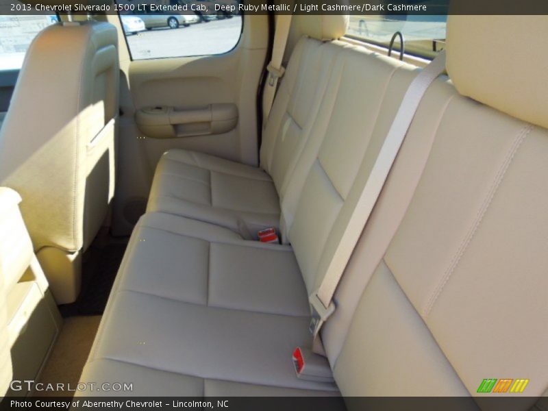 Deep Ruby Metallic / Light Cashmere/Dark Cashmere 2013 Chevrolet Silverado 1500 LT Extended Cab