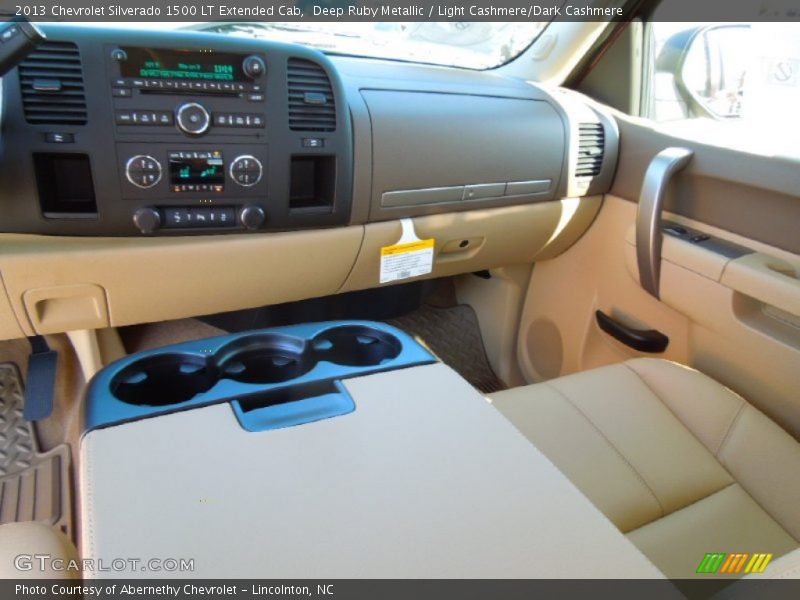Deep Ruby Metallic / Light Cashmere/Dark Cashmere 2013 Chevrolet Silverado 1500 LT Extended Cab