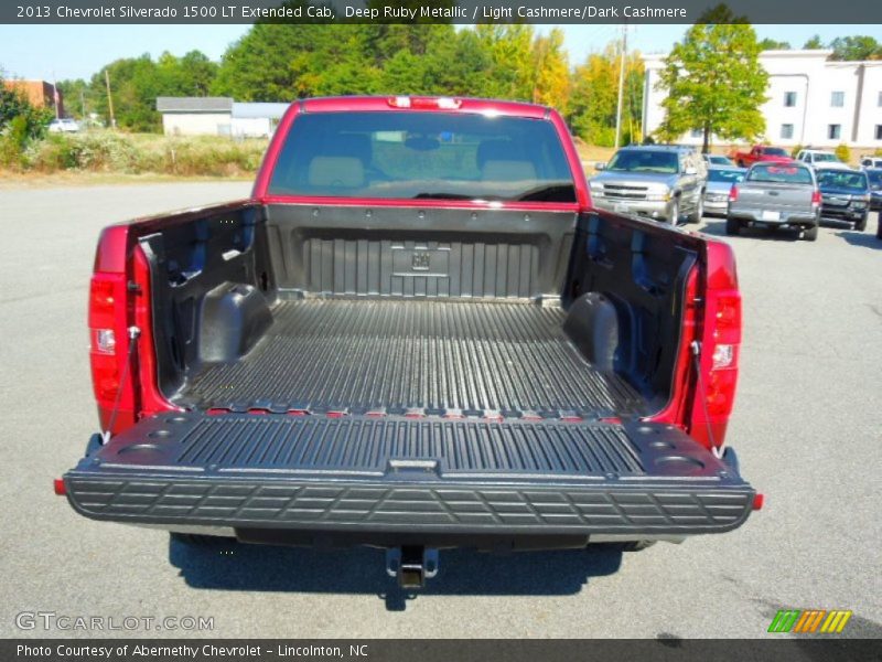 Deep Ruby Metallic / Light Cashmere/Dark Cashmere 2013 Chevrolet Silverado 1500 LT Extended Cab