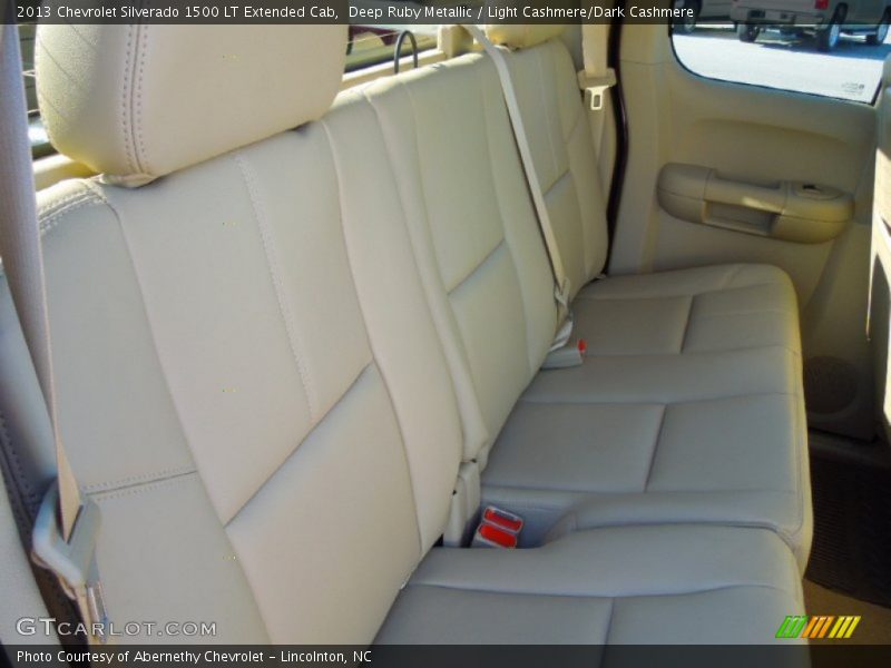 Deep Ruby Metallic / Light Cashmere/Dark Cashmere 2013 Chevrolet Silverado 1500 LT Extended Cab
