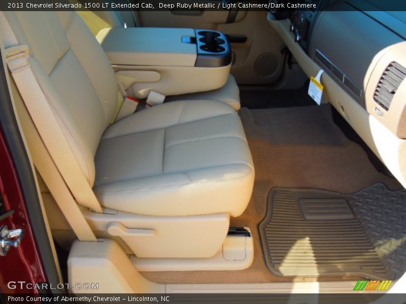 Deep Ruby Metallic / Light Cashmere/Dark Cashmere 2013 Chevrolet Silverado 1500 LT Extended Cab