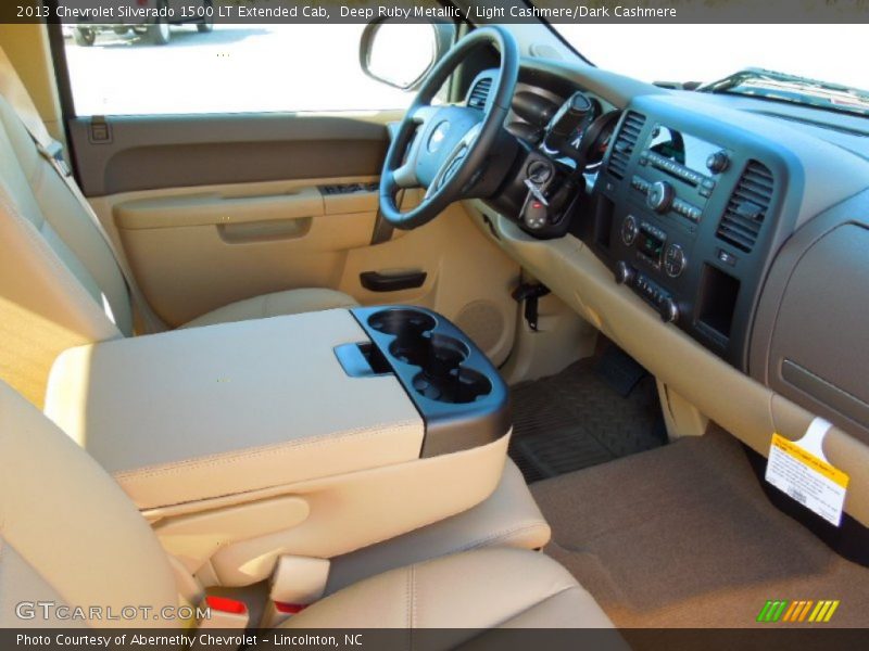Deep Ruby Metallic / Light Cashmere/Dark Cashmere 2013 Chevrolet Silverado 1500 LT Extended Cab