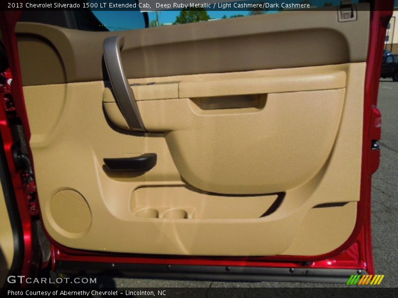 Deep Ruby Metallic / Light Cashmere/Dark Cashmere 2013 Chevrolet Silverado 1500 LT Extended Cab