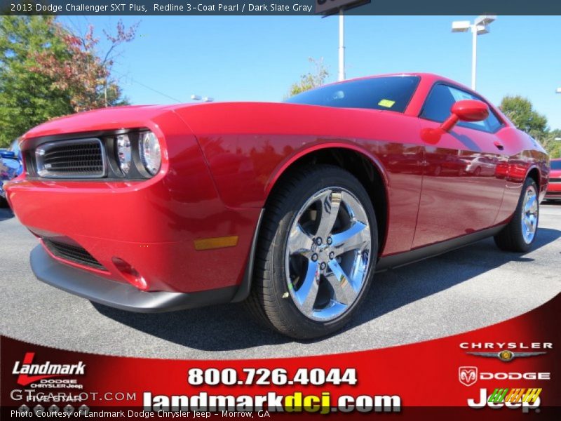 Redline 3-Coat Pearl / Dark Slate Gray 2013 Dodge Challenger SXT Plus