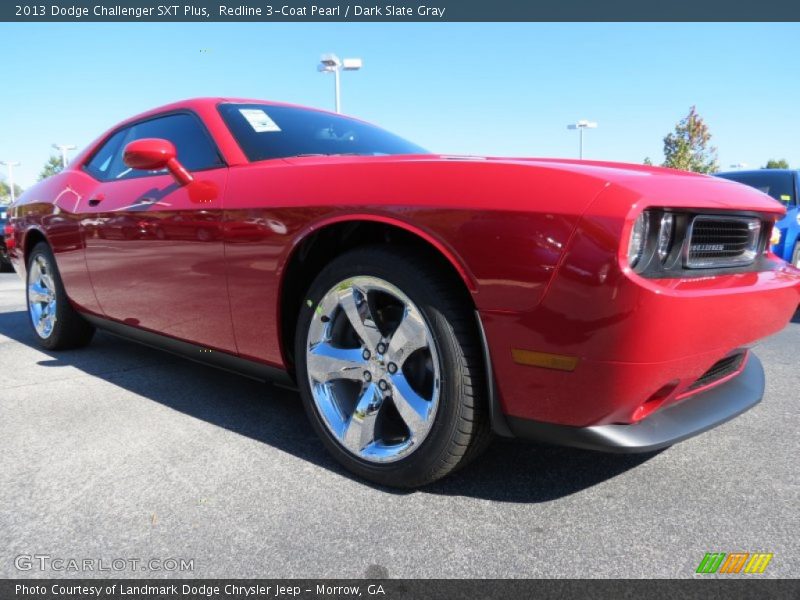 Redline 3-Coat Pearl / Dark Slate Gray 2013 Dodge Challenger SXT Plus