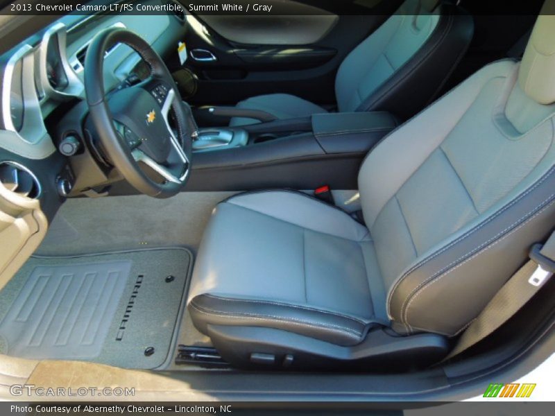 Summit White / Gray 2013 Chevrolet Camaro LT/RS Convertible