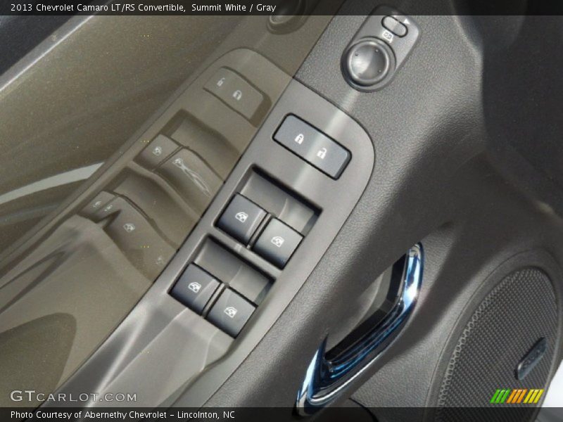 Controls of 2013 Camaro LT/RS Convertible