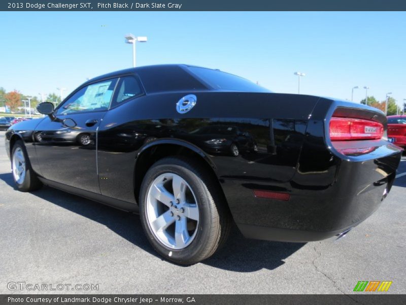 Pitch Black / Dark Slate Gray 2013 Dodge Challenger SXT